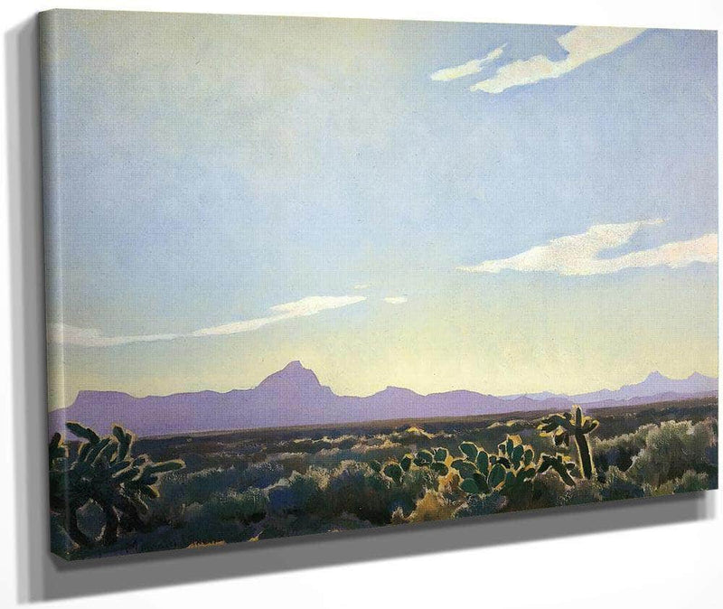 Picacho In The West By Maynard Dixon Fine Art Print