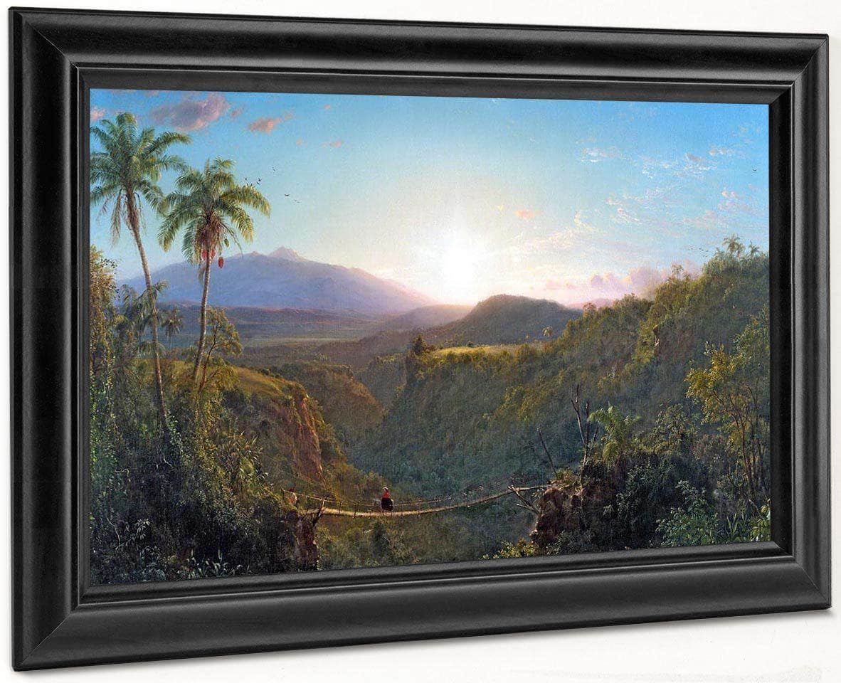 Pichincha By Fredric Edwin Church Fine Art Print