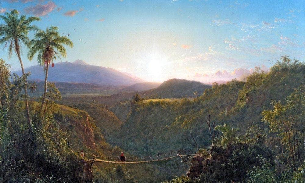 Pichincha By Fredric Edwin Church Fine Art Print