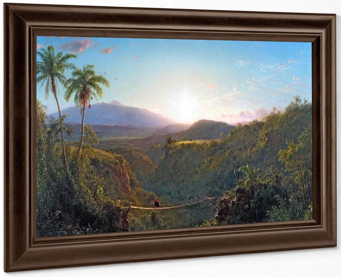 Pichincha By Fredric Edwin Church Fine Art Print