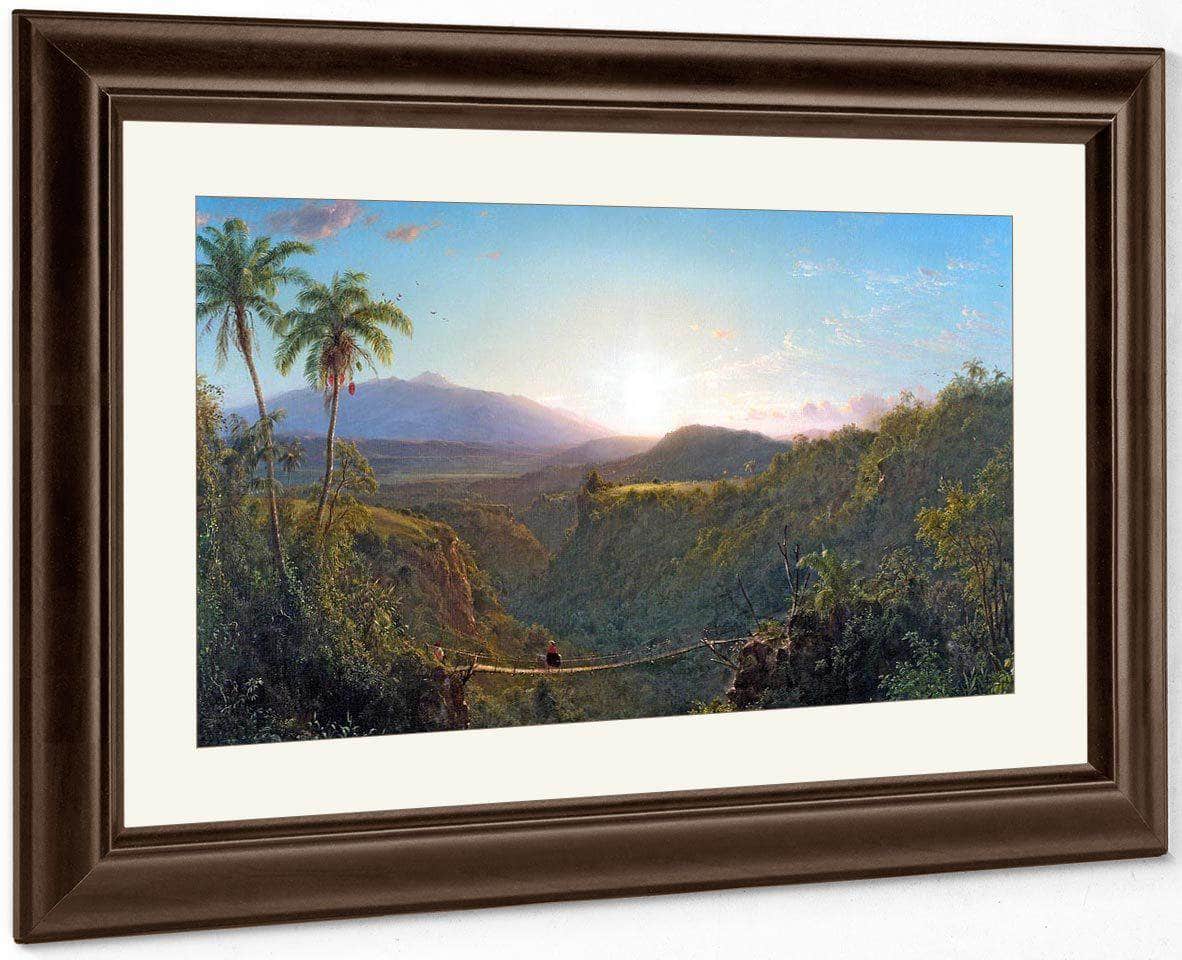 Pichincha By Fredric Edwin Church Fine Art Print