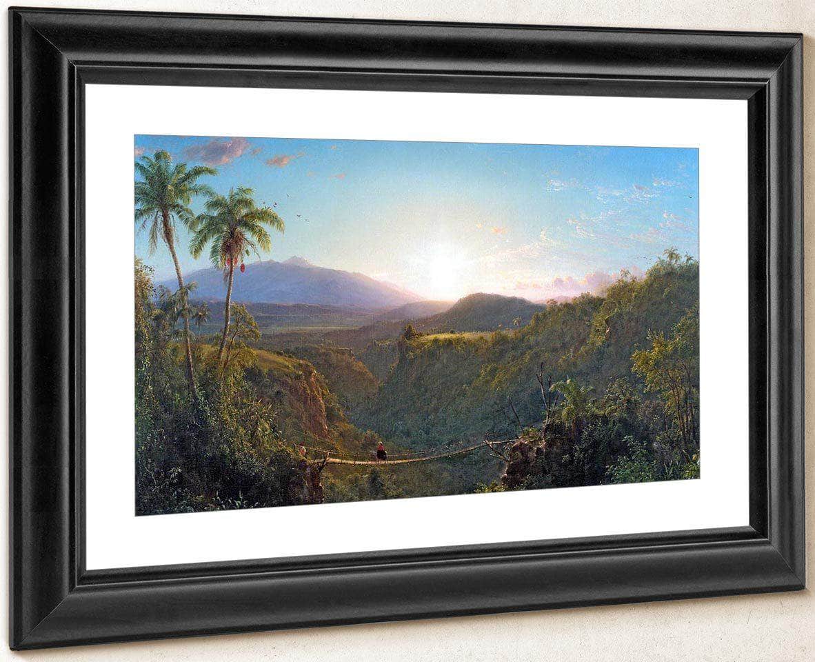 Pichincha By Fredric Edwin Church Fine Art Print