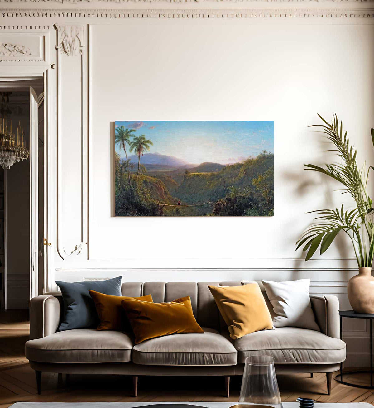 Pichincha By Fredric Edwin Church Fine Art Print