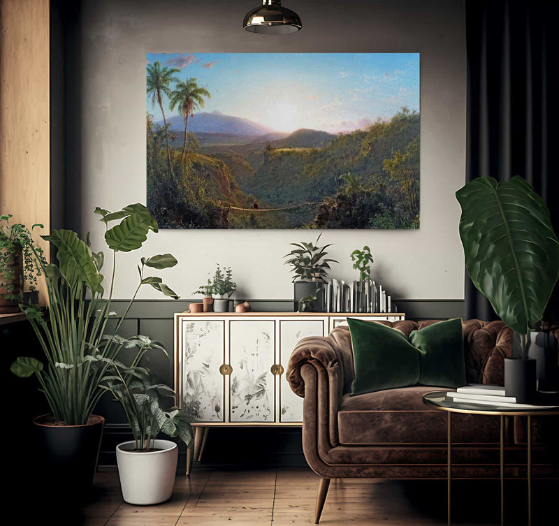 Pichincha By Fredric Edwin Church Fine Art Print