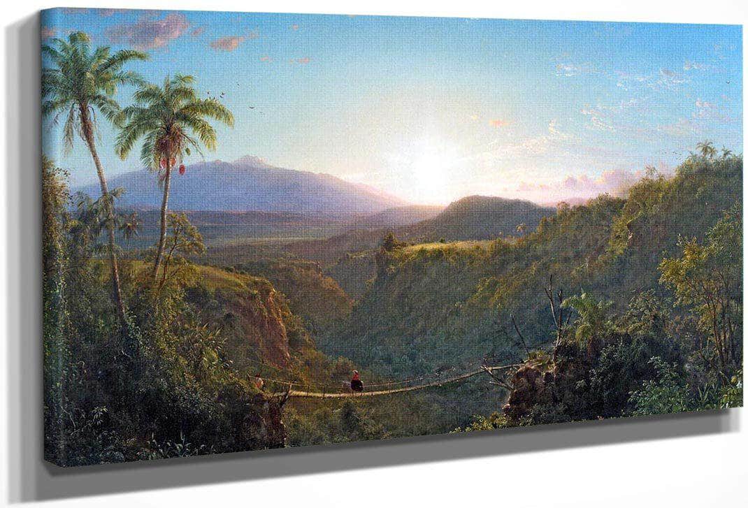 Pichincha By Fredric Edwin Church Fine Art Print