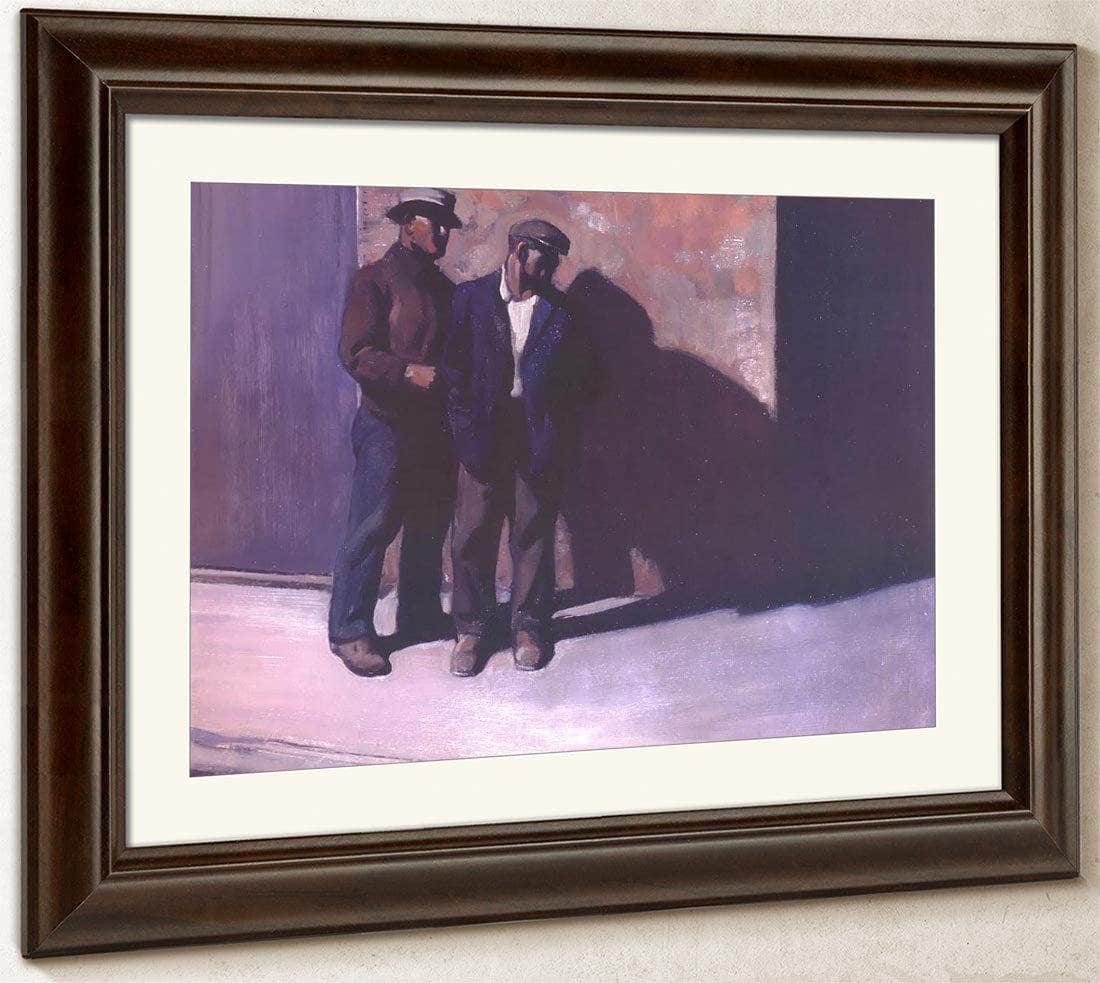 Pickets By Maynard Dixon Fine Art Print