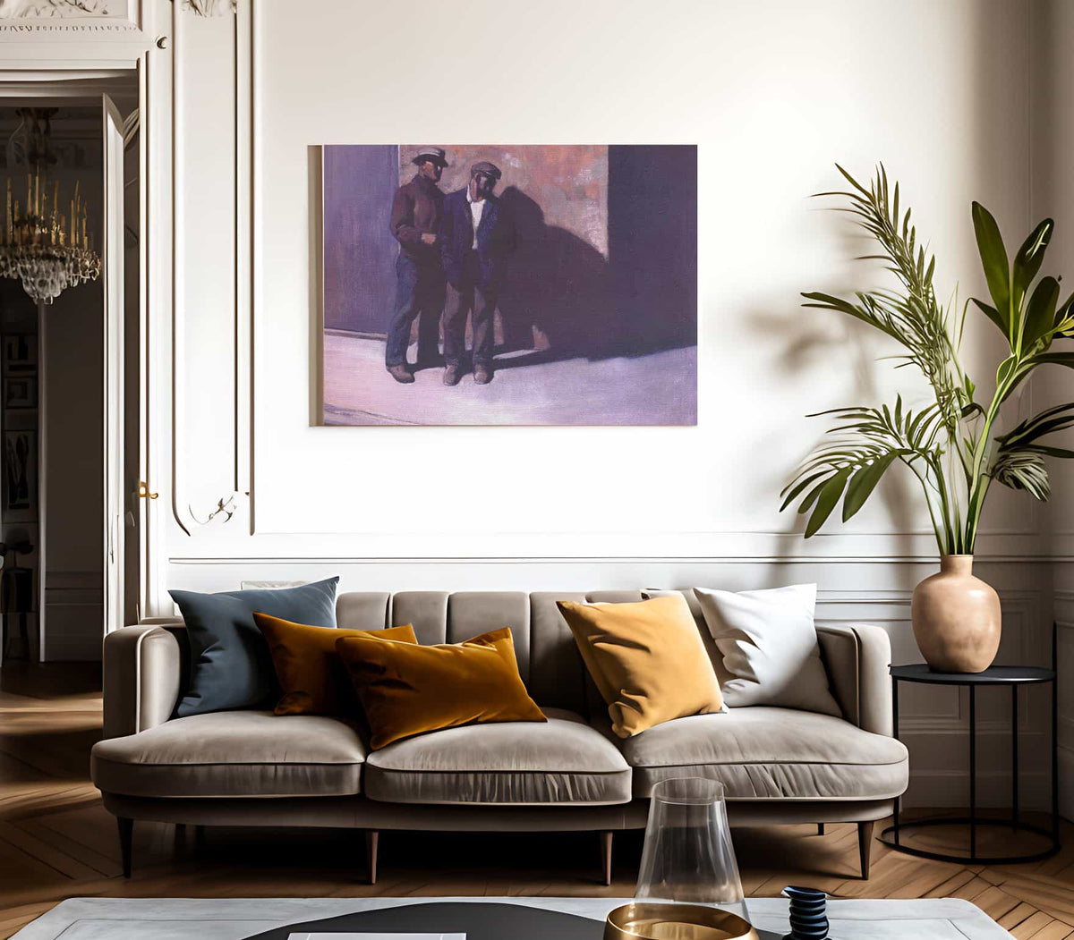 Pickets By Maynard Dixon Fine Art Print