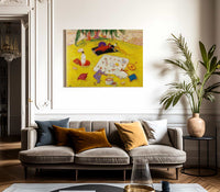 Picnic At Bedford Hills By Florine Stettheimer Fine Art Print