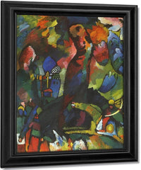 Picture With Archer 1909 By Wassily Kandinsky Fine Art Print