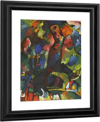 Picture With Archer 1909 By Wassily Kandinsky Fine Art Print
