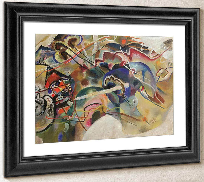 Picture With White Border 1913 By Wassily Kandinsky Fine Art Print