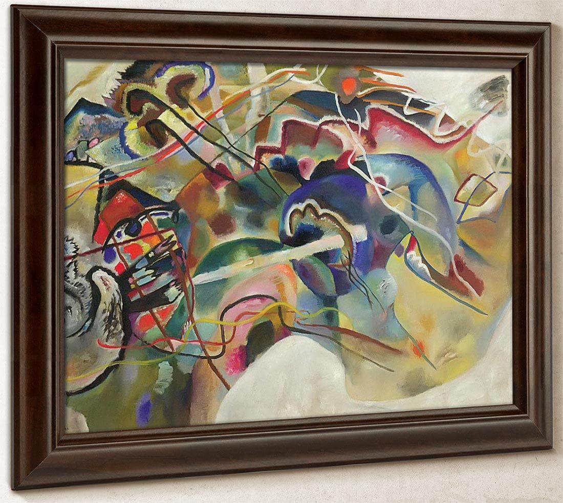 Picture With White Border 1913 By Wassily Kandinsky By 2 Fine Art Print