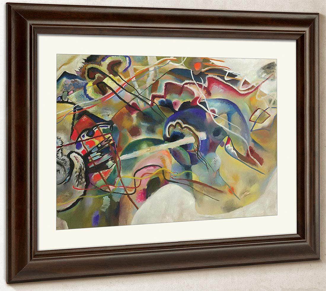 Picture With White Border 1913 By Wassily Kandinsky By 2 Fine Art Print