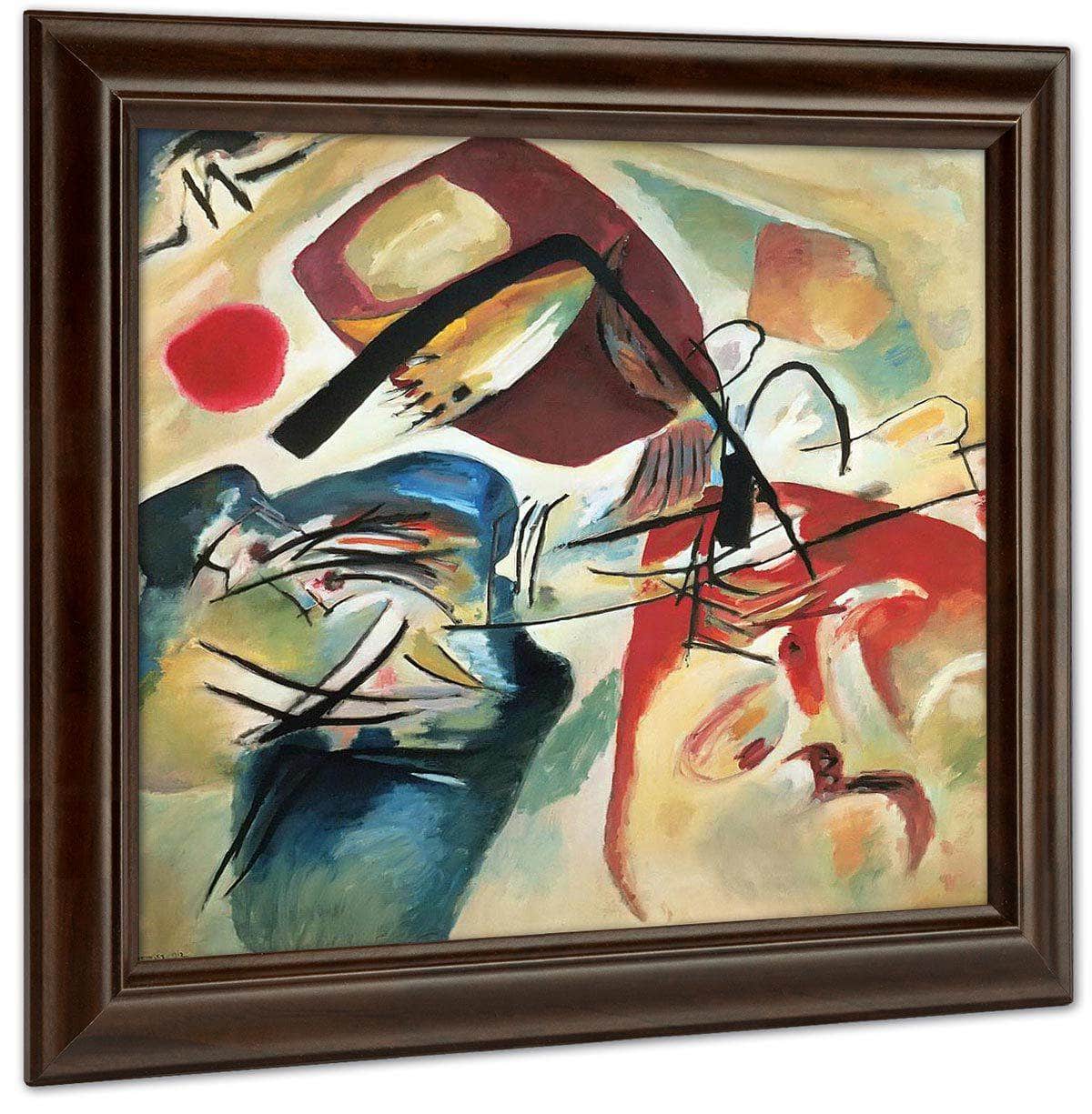 Picture Witha Black Arch 1912 By Wassily Kandinsky Fine Art Print