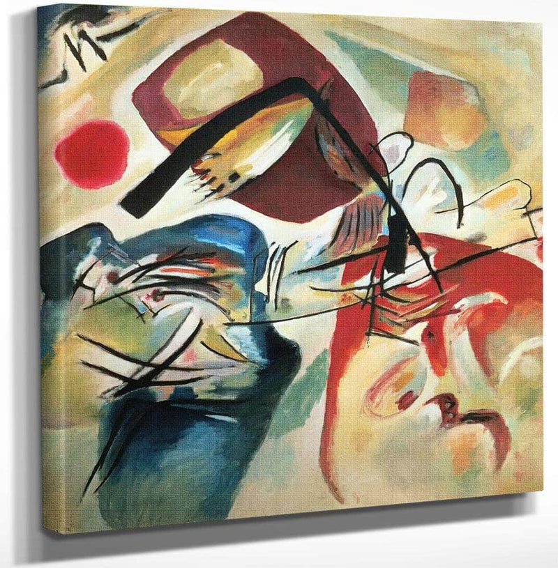 Picture Witha Black Arch 1912 By Wassily Kandinsky Fine Art Print