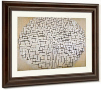 Pier And Ocean Composition No 10 1915 Oil On Canvas 850X1100Mm Kro Ller Mu Ller Museum Otterlo By Piet Mondrian Fine Art Print