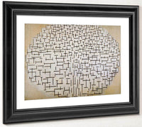 Pier And Ocean Composition No 10 1915 Oil On Canvas 850X1100Mm Kro Ller Mu Ller Museum Otterlo By Piet Mondrian Fine Art Print