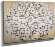Pier And Ocean Composition No 10 1915 Oil On Canvas 850X1100Mm Kro Ller Mu Ller Museum Otterlo By Piet Mondrian Fine Art Print