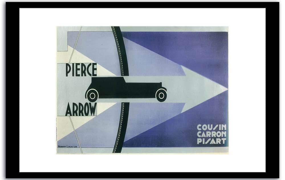 Pierce Arrow  Vintage Poster Fine Art Print