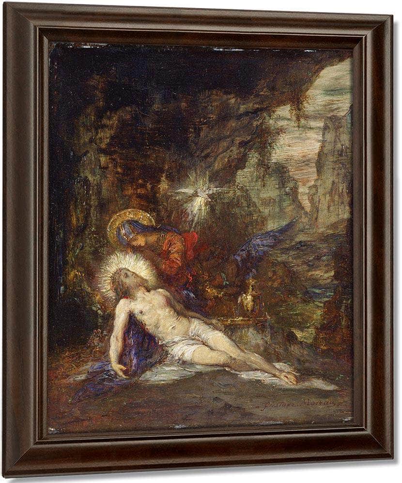 Pieta 1876 By Gustave Moreau Fine Art Print