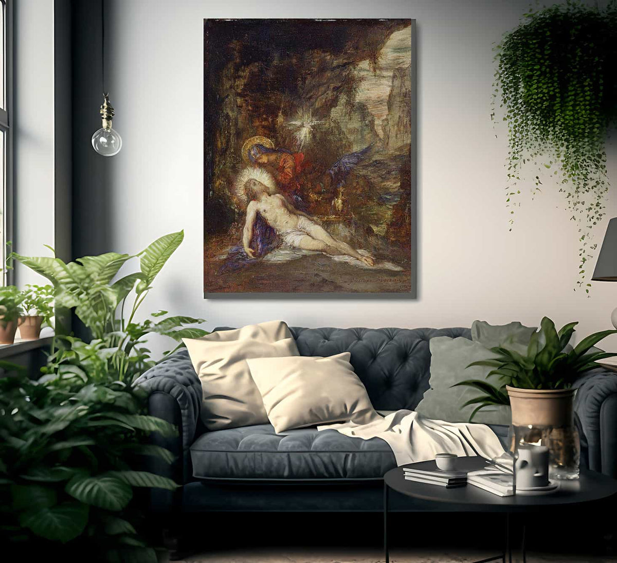 Pieta 1876 By Gustave Moreau Fine Art Print