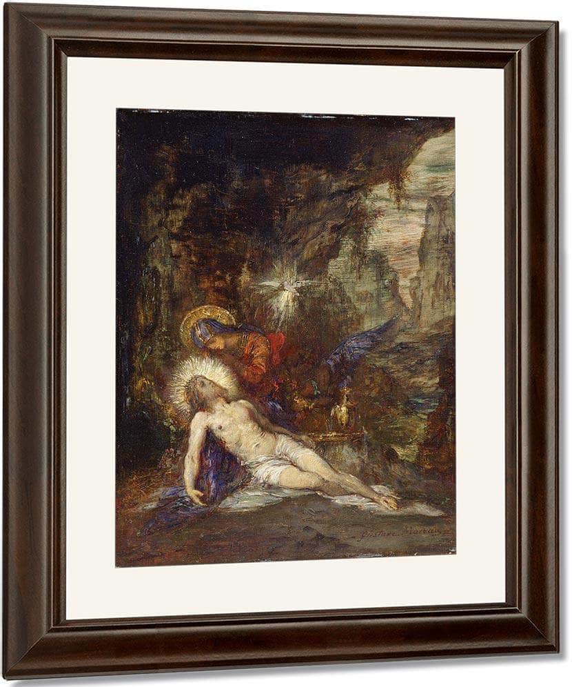 Pieta 1876 By Gustave Moreau Fine Art Print