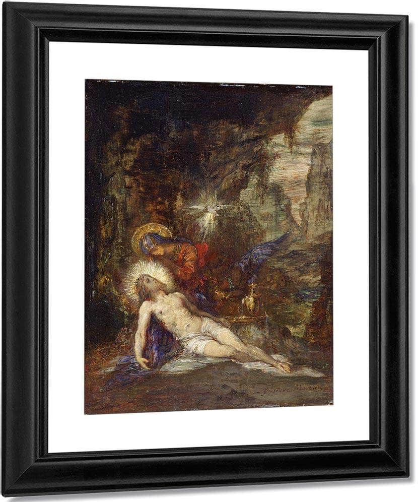 Pieta 1876 By Gustave Moreau Fine Art Print