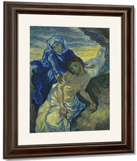 Pieta (After Delacroix) Saint Remy (Piedad Saint Remy) By Vincent Van Gogh Fine Art Print