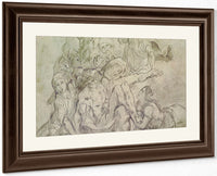 Pieta By Ferdinand Victor Eugene Delacroix Fine Art Print