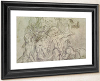 Pieta By Ferdinand Victor Eugene Delacroix Fine Art Print