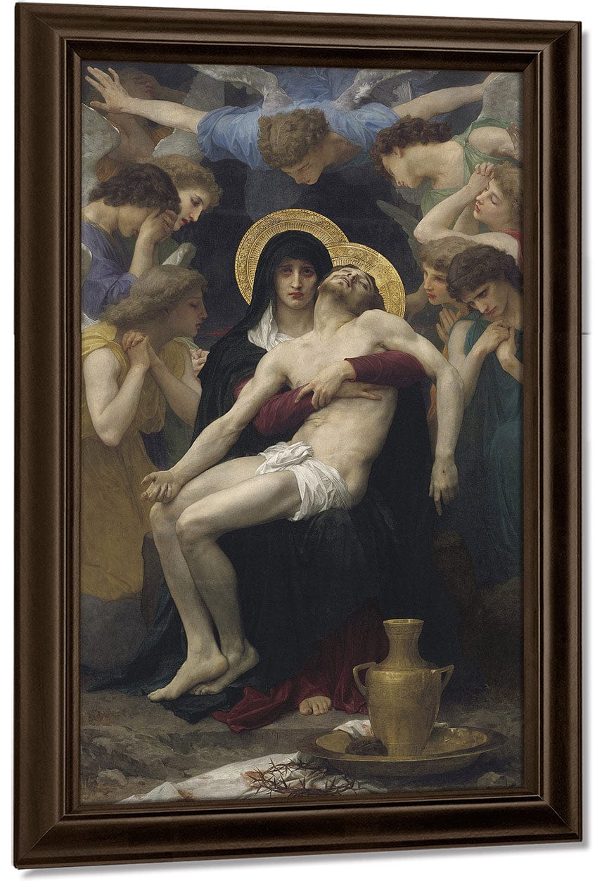 Pieta By William Adolphe Bouguereau Fine Art Print