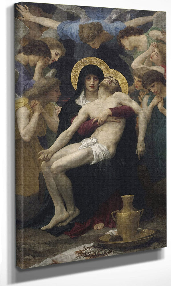 Pieta By William Adolphe Bouguereau Fine Art Print