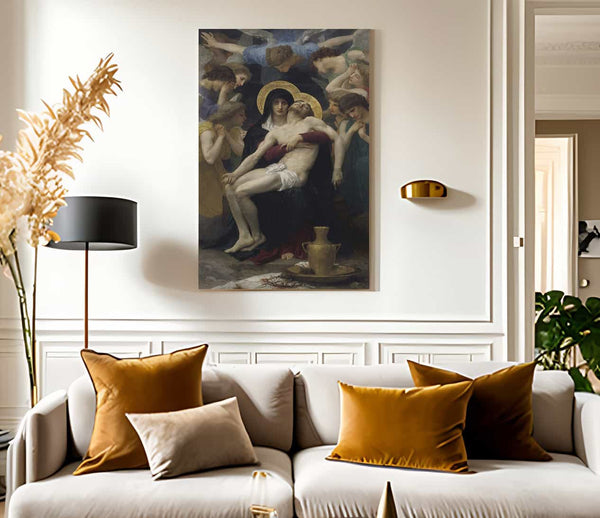 Pieta By William Adolphe Bouguereau Fine Art Print