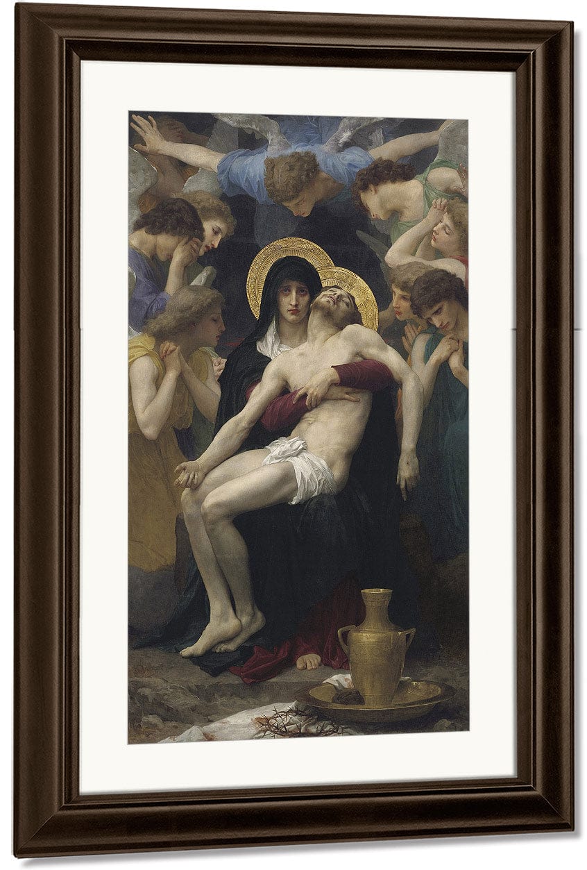 Pieta By William Adolphe Bouguereau Fine Art Print