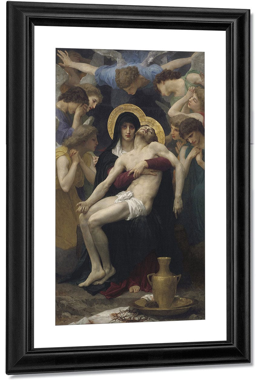 Pieta By William Adolphe Bouguereau Fine Art Print