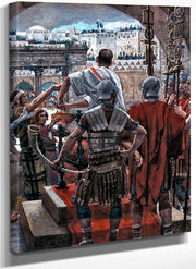 Pilate Washes His Hands By James Tissot Fine Art Print