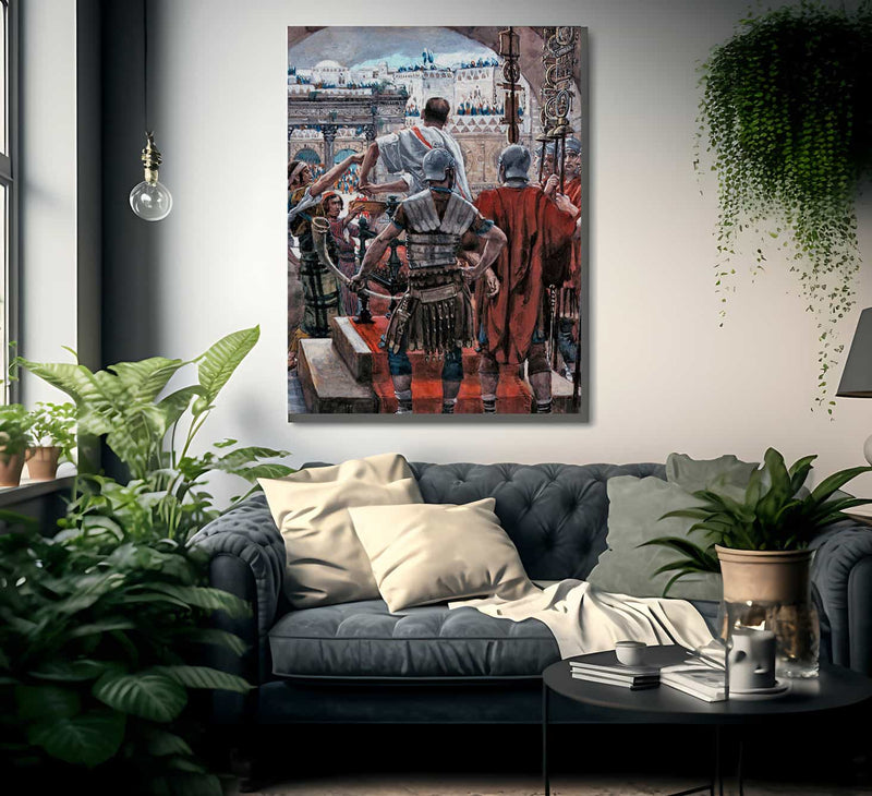 Pilate Washes His Hands By James Tissot Fine Art Print