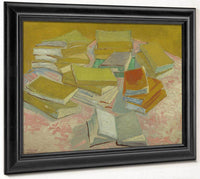 Piles Of French Novels By Vincent Van Gogh Fine Art Print