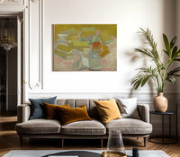 Piles Of French Novels By Vincent Van Gogh Fine Art Print