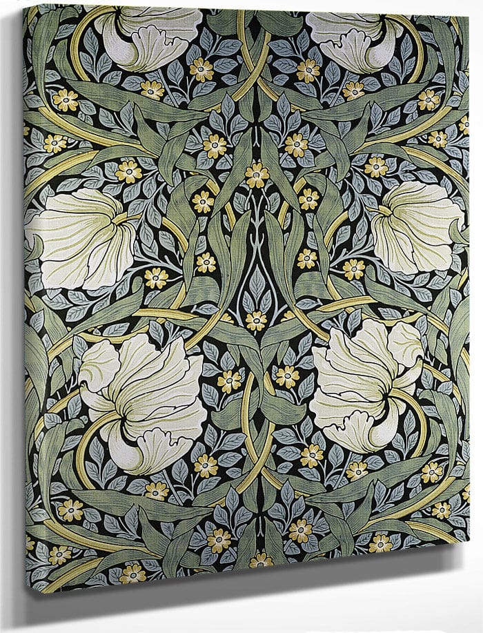 Pimpernel' Wallpaper Design By William Morris Fine Art Print