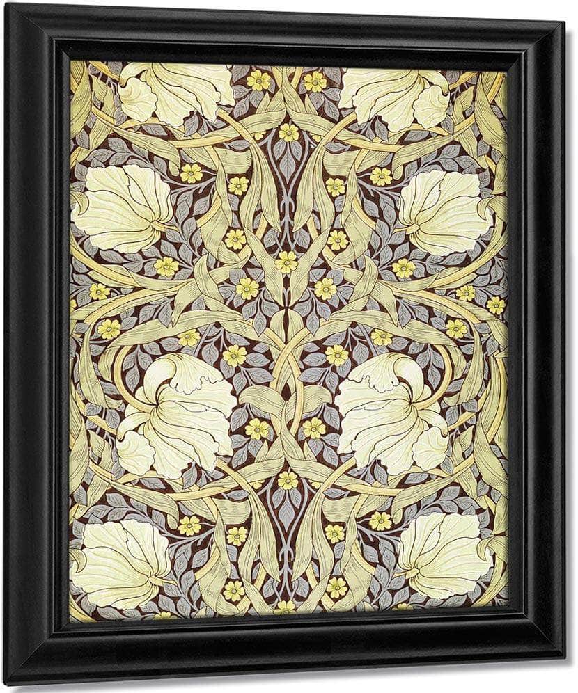 Pimpernell Wallpaper Design By William Morris Fine Art Print