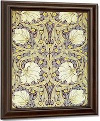 Pimpernell Wallpaper Design By William Morris Fine Art Print