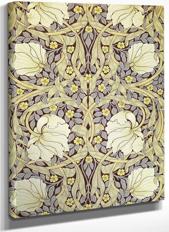 Pimpernell Wallpaper Design By William Morris Fine Art Print