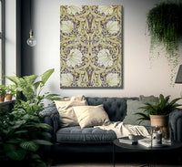 Pimpernell Wallpaper Design By William Morris Fine Art Print