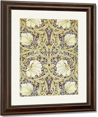 Pimpernell Wallpaper Design By William Morris Fine Art Print