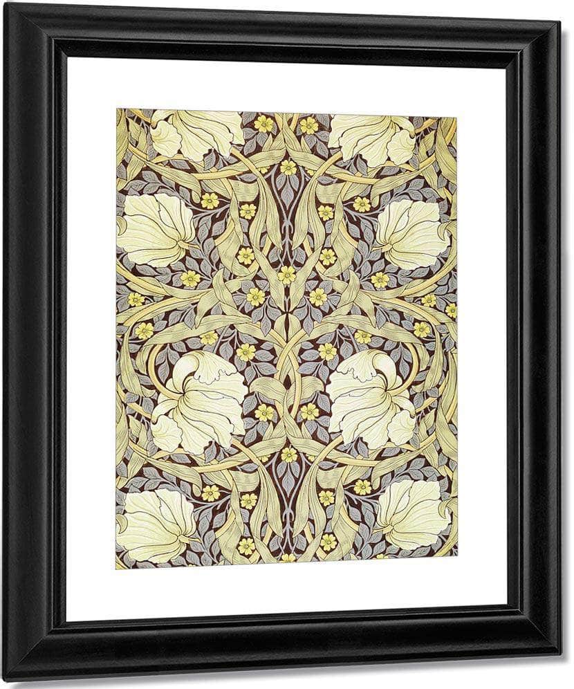 Pimpernell Wallpaper Design By William Morris Fine Art Print