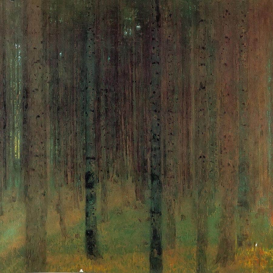Pine Forest Ii, 1901 By Gustav Klimt Fine Art Print