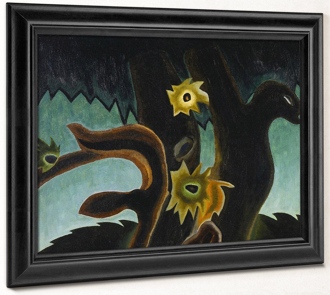 Pine Tree By Arthur Dove Fine Art Print