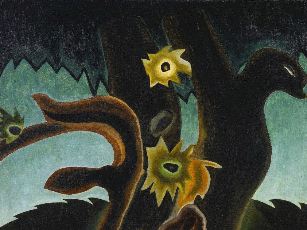 Pine Tree By Arthur Dove Fine Art Print