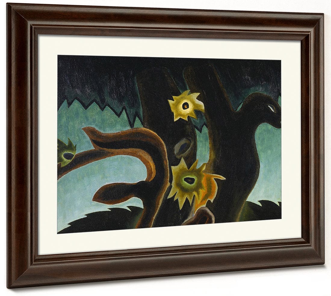 Pine Tree By Arthur Dove Fine Art Print